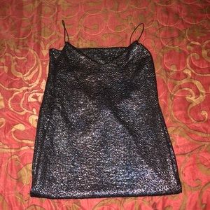 Sparkly dress tie fitted